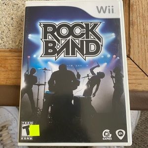 Nintendo Wii RockBand Game